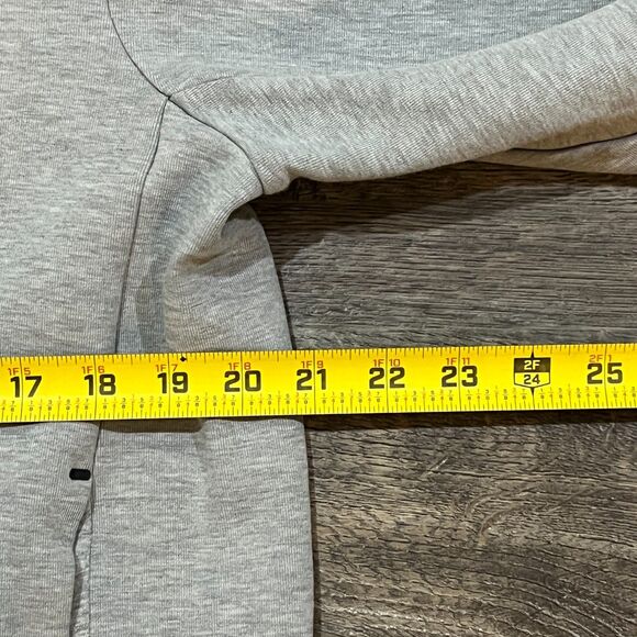 Nike Tech Fleece Gray Tracksuit Hoodie (CU4489-063) Joggers (805162-063) Medium - Picture 7 of 14